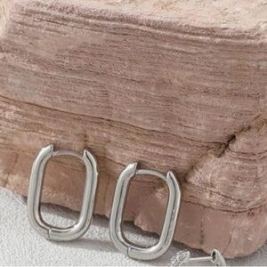 Silver Hoop Earrings